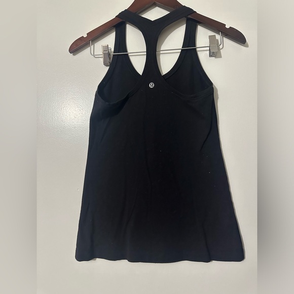 Lululemon Cool Racerback REGULAR Length Black Size 8 - Picture 4 of 6